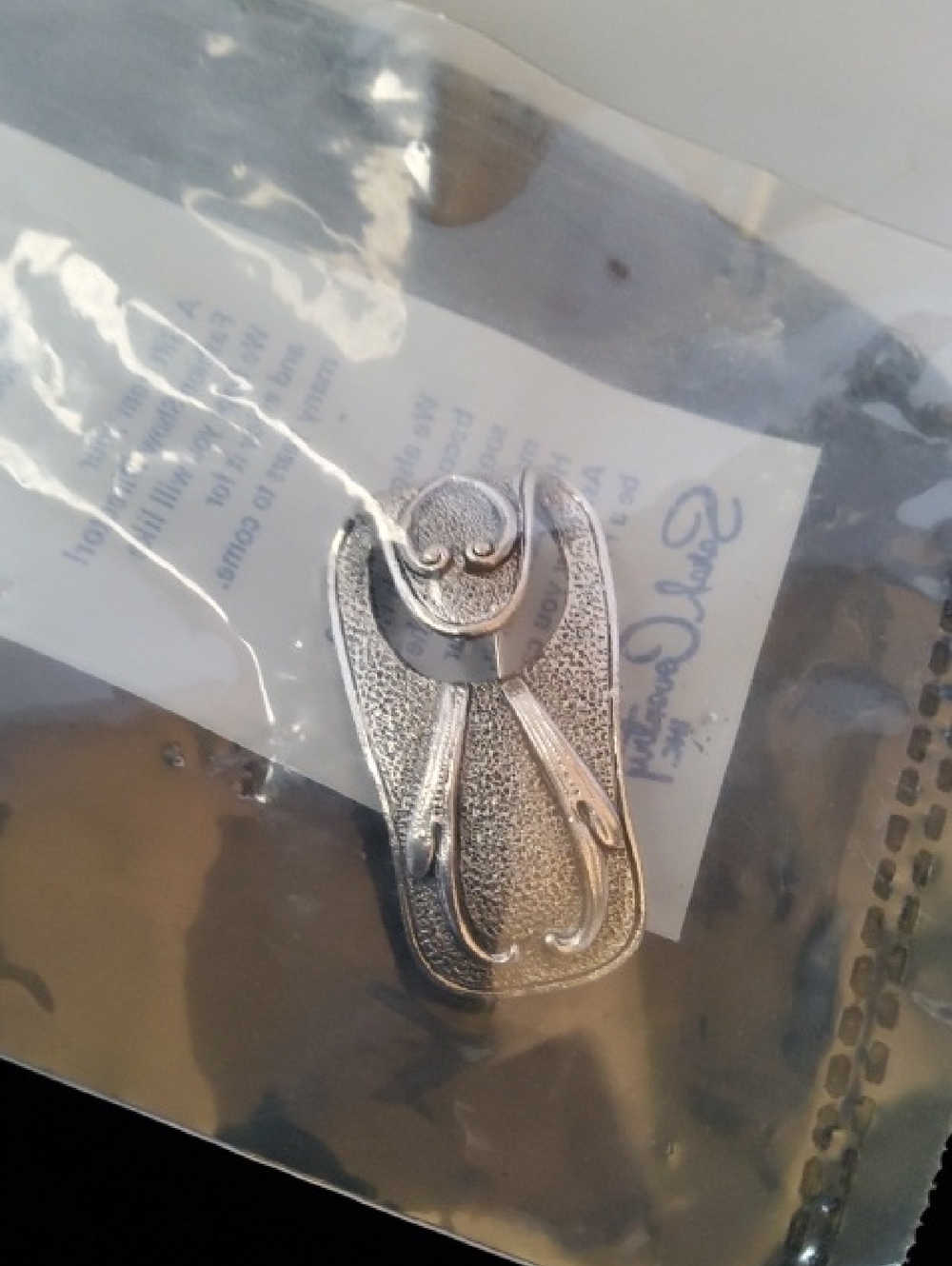 Sarah Coventry " Split Trick" Brooch New Old Stock.